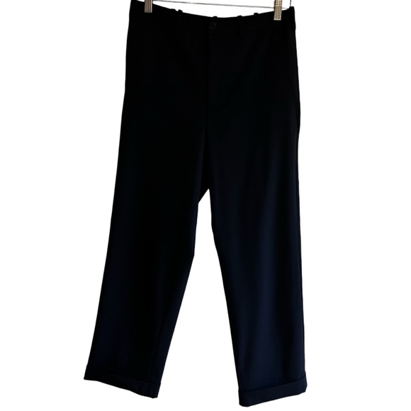 6397 Pants - 6397 wool cropped cuffed navy trousers size 4 excellent condition